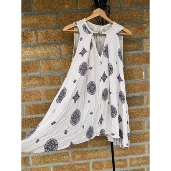 Free People XS Tree Swing Ivory tunic dress - Picture 4 of 12